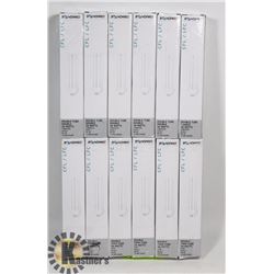 PACK OF 10 DOUBLE TWIN TUBE 26 WATTS 4 PIN BULBS