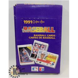 1991 OPEECHEE PREMIER MLB BOX OF SEALED IN PACK