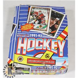 O-PEE-CHEE 1991-92 HOCKEY CARD UNOPENED BOX