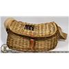 Image 1 : WICKER FISHING BASKET