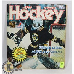 1983 O-PEE-CHEE HOCKEY STICKER ALBUM