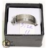 Image 1 : MEN'S STAINLESS STEEL RING SIZE 11
