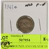 Image 1 : 1941 NEWFOUNDLAND SILVER 10 CENT COIN