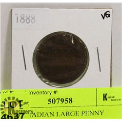 1888 CANADIAN LARGE PENNY