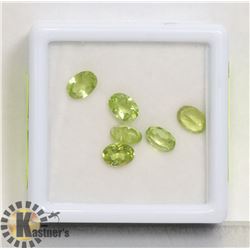 #8- GREEN PERIDOT GEMSTONE 5.0 ct
