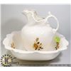 Image 1 : CERAMIC PITCHER AND BOWL