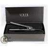Image 2 : SOLIEL MINI BLACK FLAT IRON WITH CERAMIC PLATES