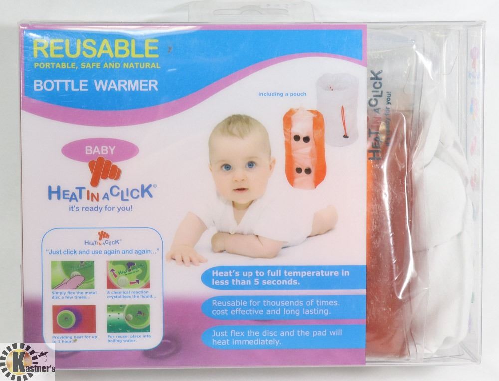 HEAT IN A CLICK REUSABLE BOTTLE WARMER