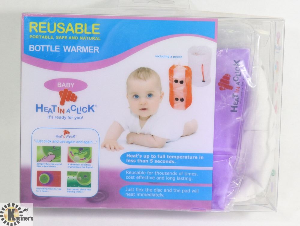 HEAT IN A CLICK REUSABLE BOTTLE WARMER