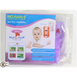 HEAT IN A CLICK REUSABLE BOTTLE WARMER
