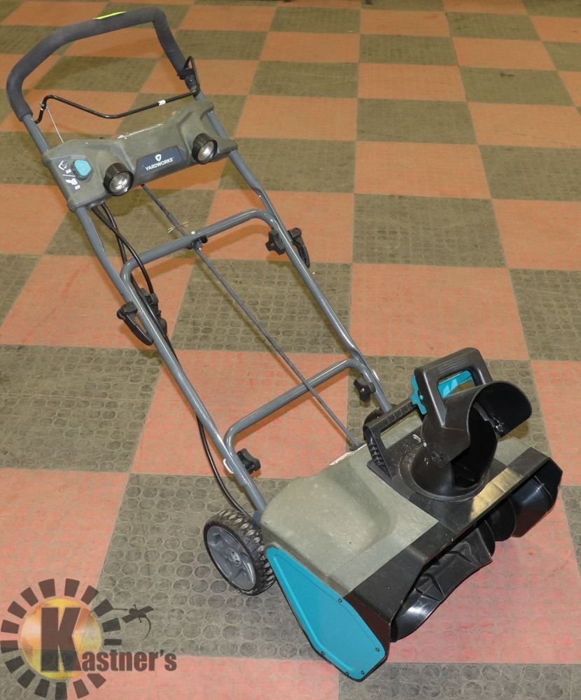 YARDWORKS 20" 13A ELECTRIC SNOW THROWER
