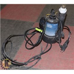 1/4 HP SUBMERSIBLE THERMOPLASTIC SUMP PUMP