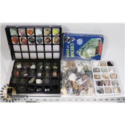FLAT OF ROCKS & MINERALS SCHOLASTIC