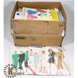 BOX OF LADIES PATTERNS