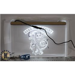 "SONS OF ANARCHY" NEON LIGHTED SIGN