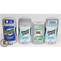 4 SPEEDSTICK DEODORANT