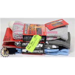 3 PACK OF LADIES HEAT WAVE SOCKS