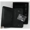 Image 2 : ZHUSE BLACK SOFT LEATHER WALLET STYLE POWER BANK
