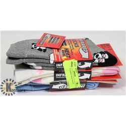 3 PACK OF LADIES HEAT WAVE SOCKS