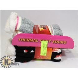 2 PACK OF LADIES COZY SLIPPERS