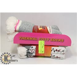 2 PACK OF LADIES COZY SLIPPERS