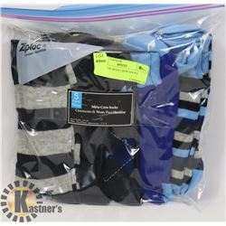 5 PACK OF MENS CREW SOCKS
