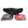 Image 1 : LOT OF 3 NEW ADJUSTABLE SIZE FANNY PACKS