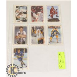 7 UD MASTERPIECES CARDS LEMIEUX ORR HOWE