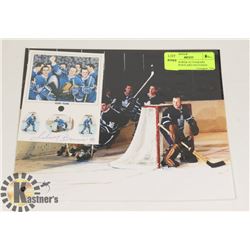 JOHNNY BOWER AUTOGRAPH CUSTOM POSTCARD DECEASED