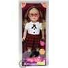 Image 1 : MY LIFE BLONDE SCHOOL GIRL DOLL, 18 IN TALL
