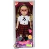 Image 1 : MY LIFE BLONDE SCHOOL GIRL DOLL, 18 IN TALL