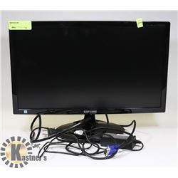 SAMSUNG 20" COMPUTER MONITOR WITH POWER SUPPLY