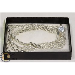 925 STERLING SILVER ROPE CHAIN