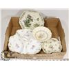 Image 1 : BOX OF VINTAGE FINE BONE CHINA PLATTERS