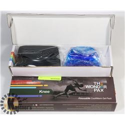 LOT OF TWO WONDER PAX REUSABLE COOL/WARM KNEE