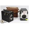 Image 1 : TWO VINTAGE CAMERAS (BROWNIE AND BILORA)