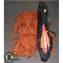 SOCCER NET AND CORNER KICK POLES SET WITH FLAGS