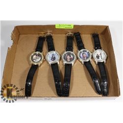 COLLECTION OF MICHAEL JACKSON WATCHES