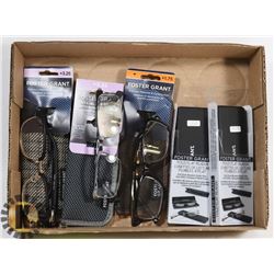 FLAT OF FOSTER GRANT EYEGLASSES