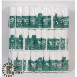 LARGE BUNDLE OF NORTH WOODS TRAVEL SIZE LOTION