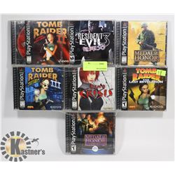 BUNDLE OF PLAYSTATION GAMES INCLUDING DIO CRISIS