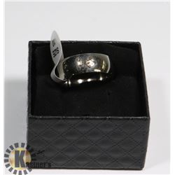 MENS STAINLESS STEEL MICKEY MOUSE RING