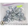 Image 1 : BAG OF LARGE NUTS & WASHERS