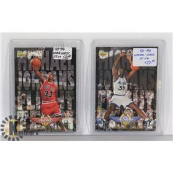 MICHAEL JORDAN MJ1, SP1 &1991 HOSTESS CHIPS CARDS