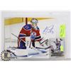 Image 1 : 8X10 CAM TALBOT AUTOGRAPHED PIC AND LEON DRAISAITL