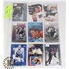 Image 1 : SHEET OF 9 LINDROS,SAKIC,KARIYA,& FORSBERG INSERTS