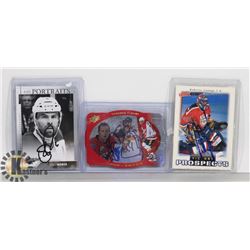 3 SIGNED CARDS, INCLUDE ROBERTO LUONGO