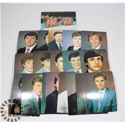 19 RUSSIAN HOCKEY (CCCP 1980S POSTCARDS) FETISOV,