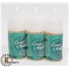 Image 1 : 3 BOTTLES OF CREMA MENTHA  3MG NICOTINE 30ML PER