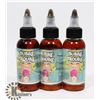 Image 1 : 3 BOTTLES OF 6MG NICOTINE 30ML PER BOTTLE OF